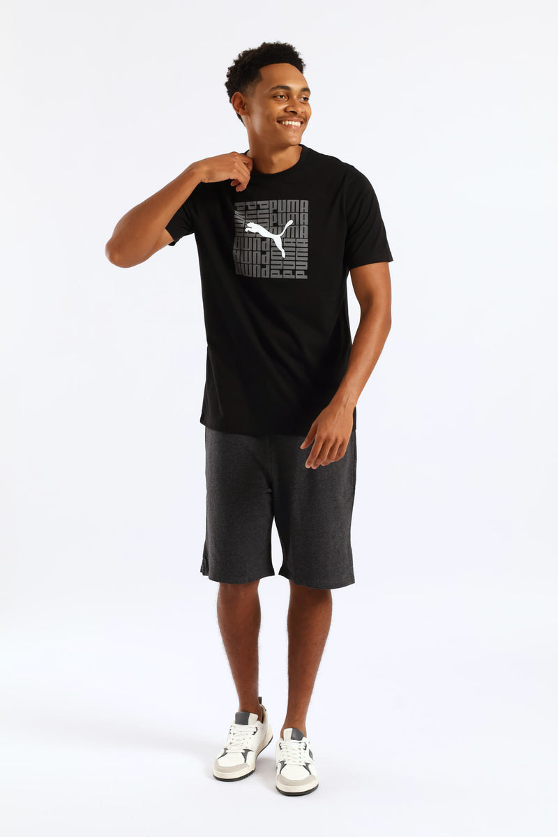 Fleece Shorts - Charcoal Melange