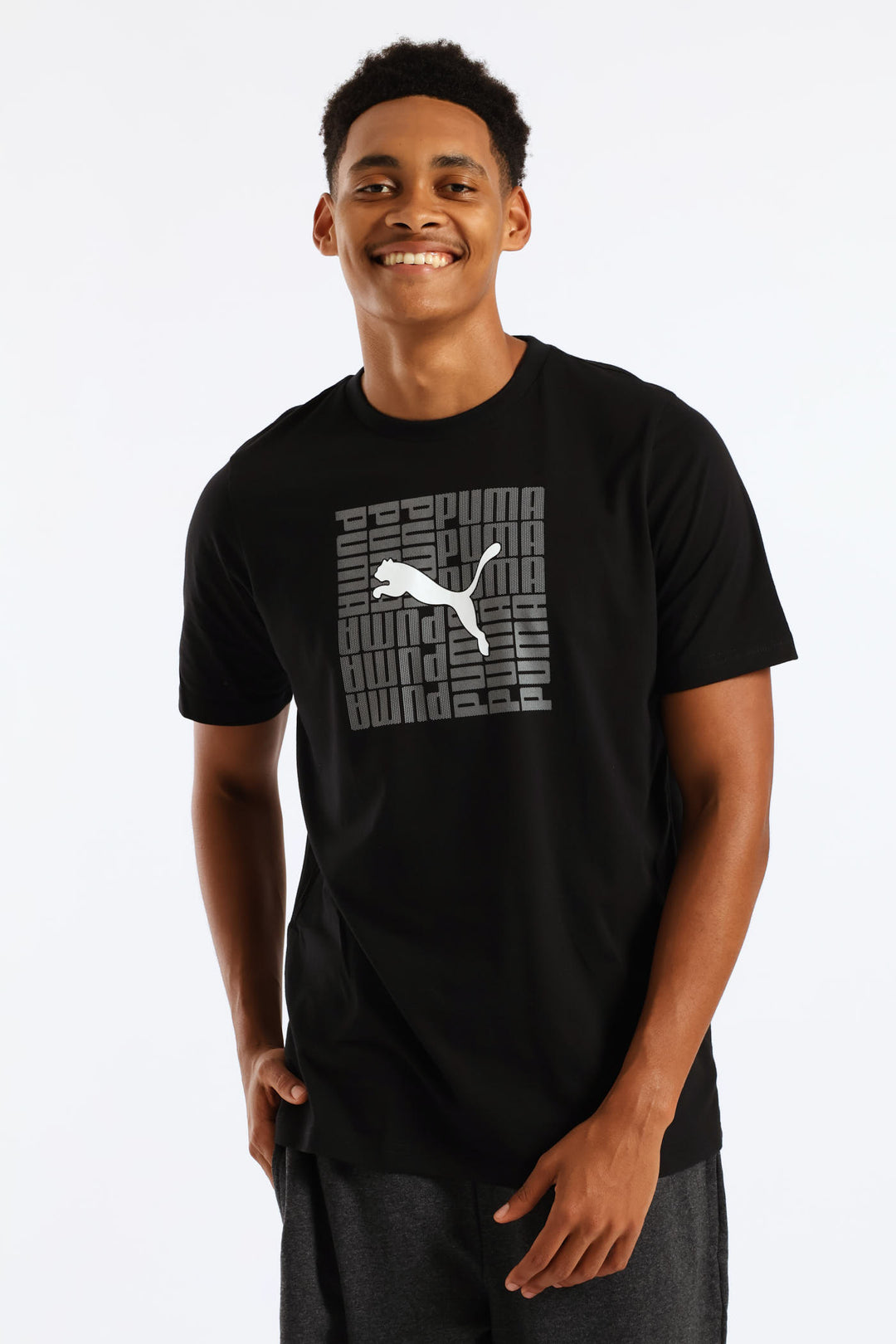 Graphic Box Tee - Black