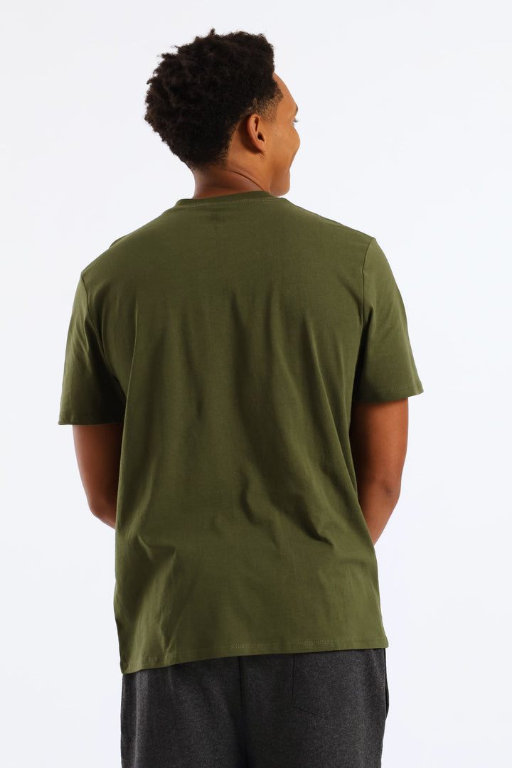Original Basic Print Tee - Fatigue