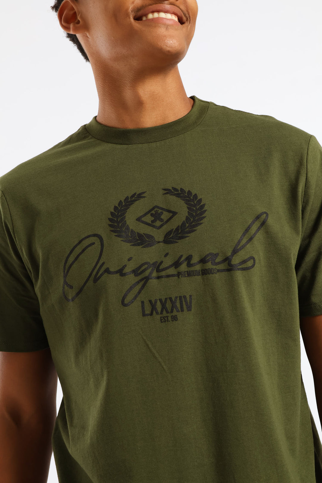 Original Basic Print Tee - Fatigue