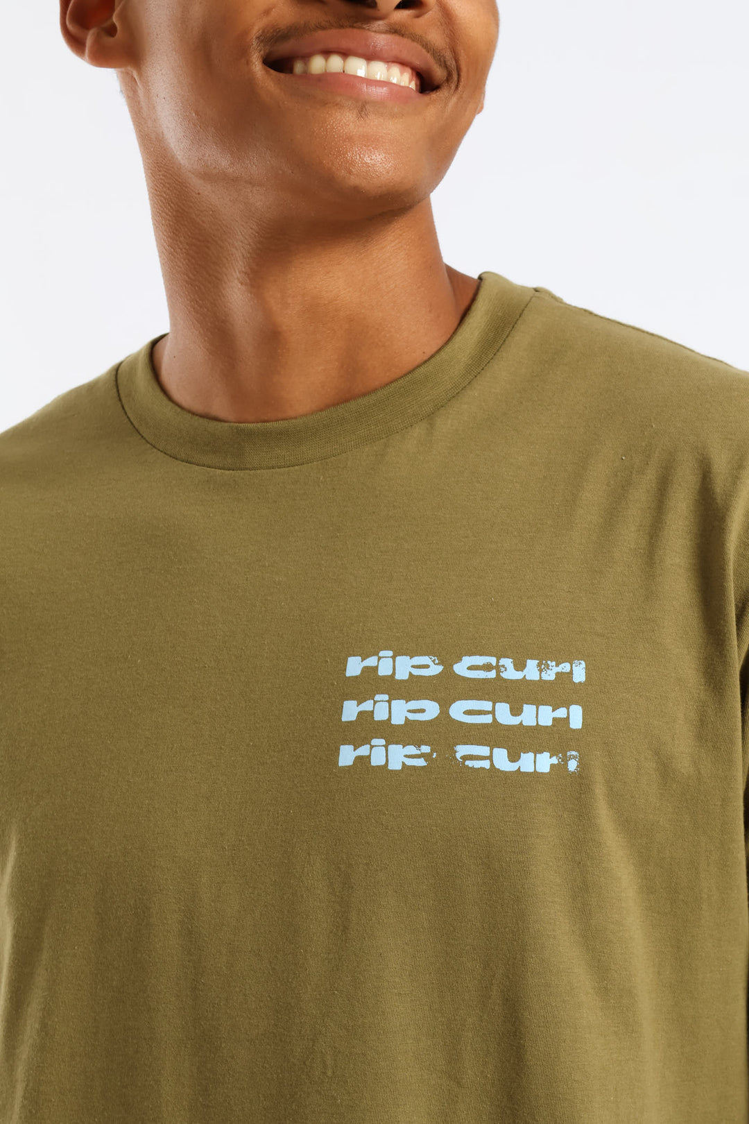 Cosmic Tides Tee - Olive