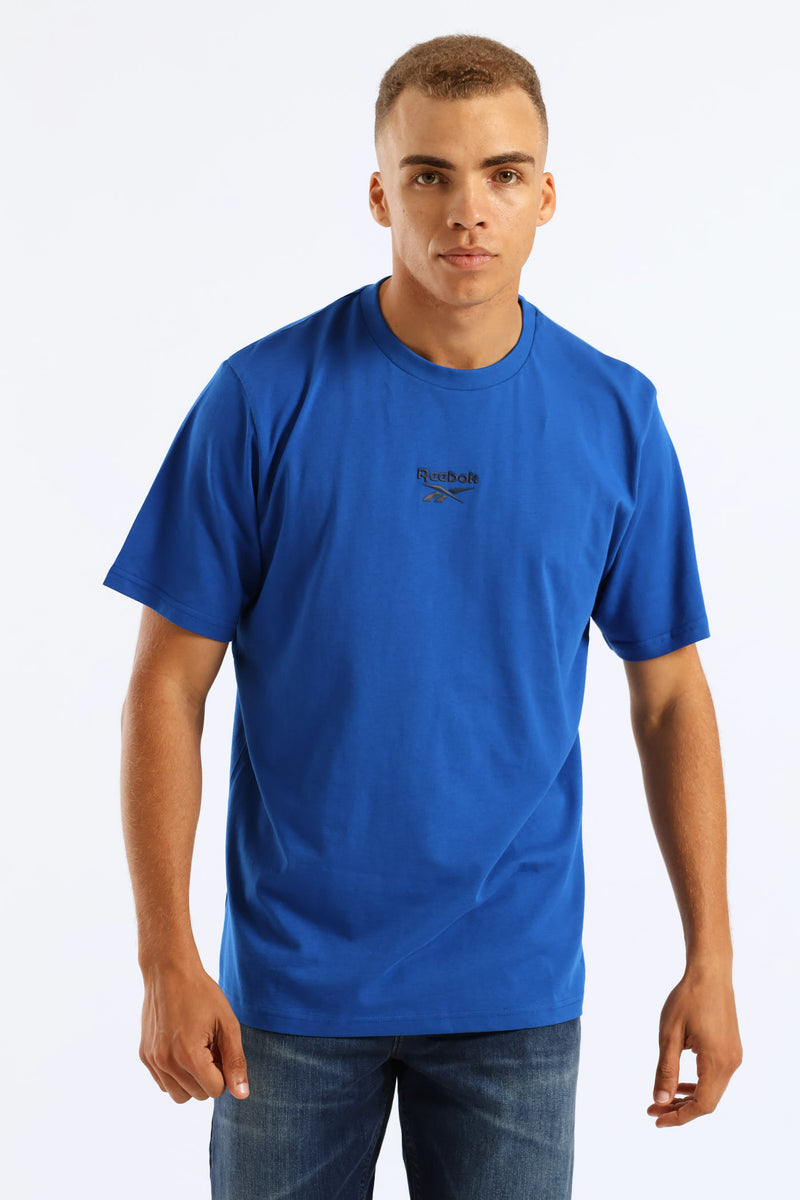 Adrian Crewneck Tee - Blue