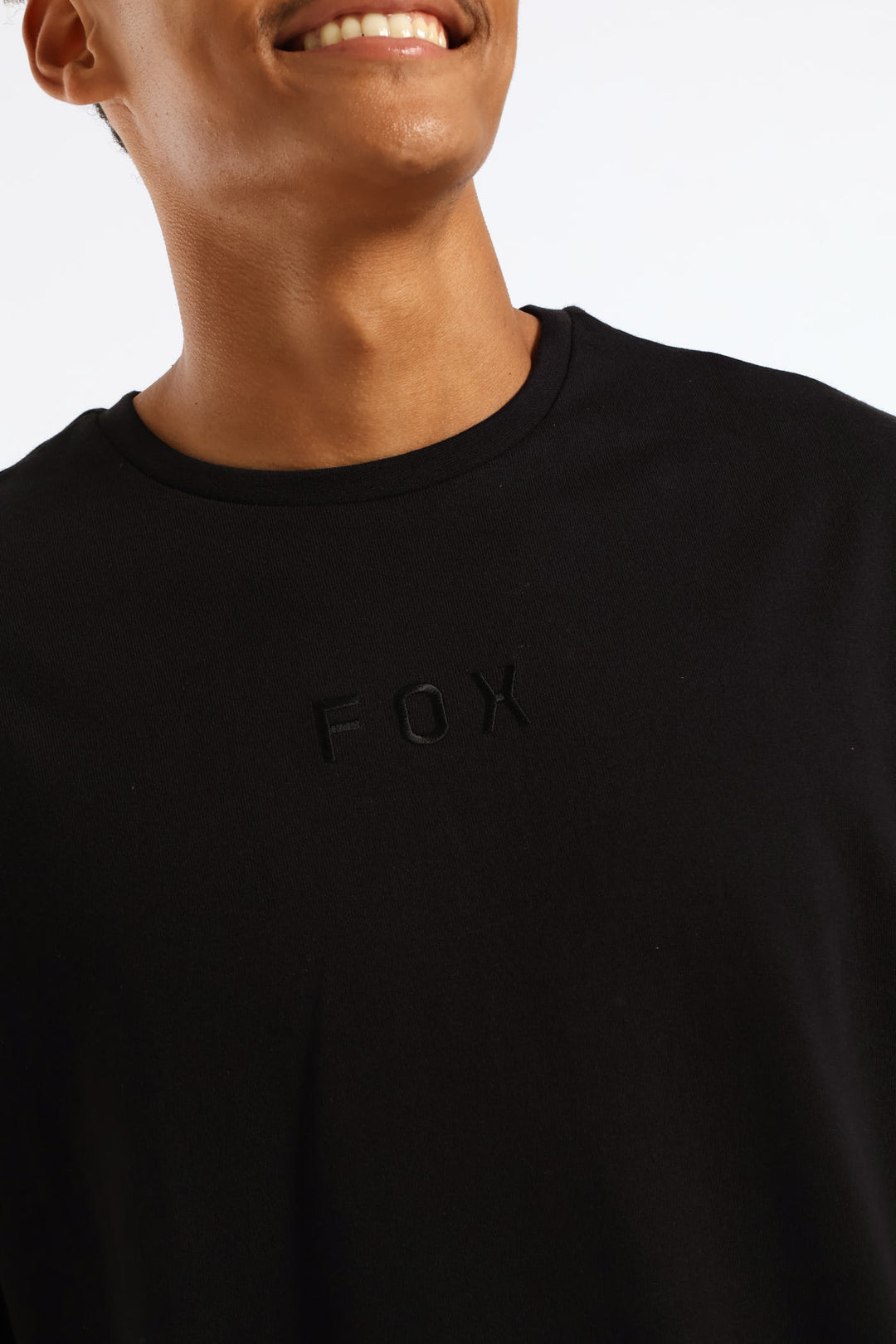 Wordmark Oversized Tee - Black