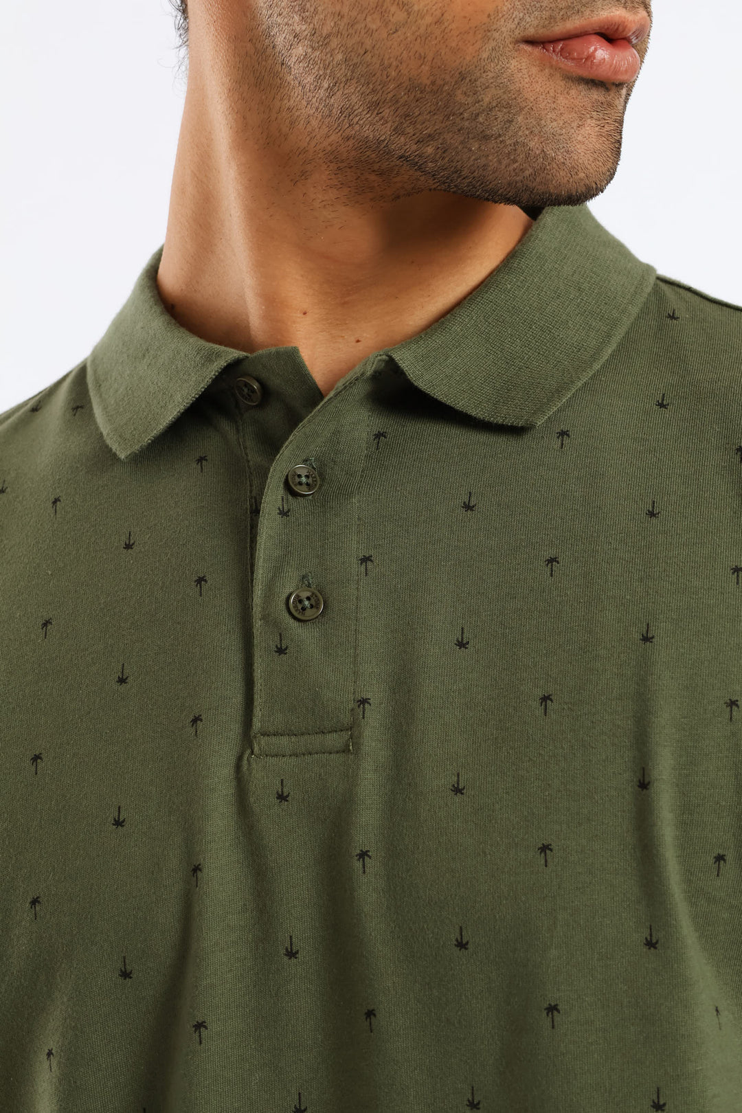 Palm Print Golfer - Olive