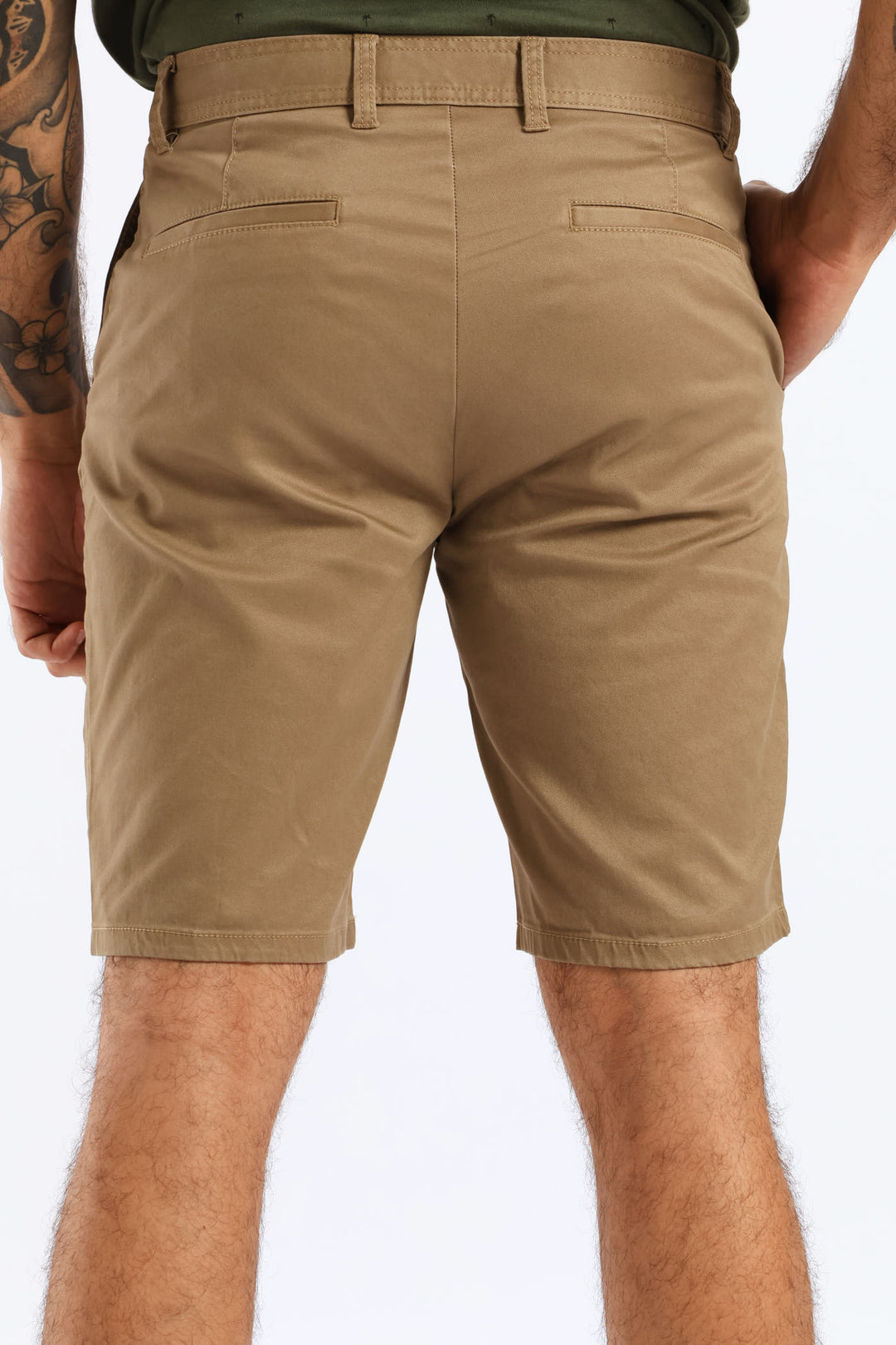Plain Chino Short - Khaki