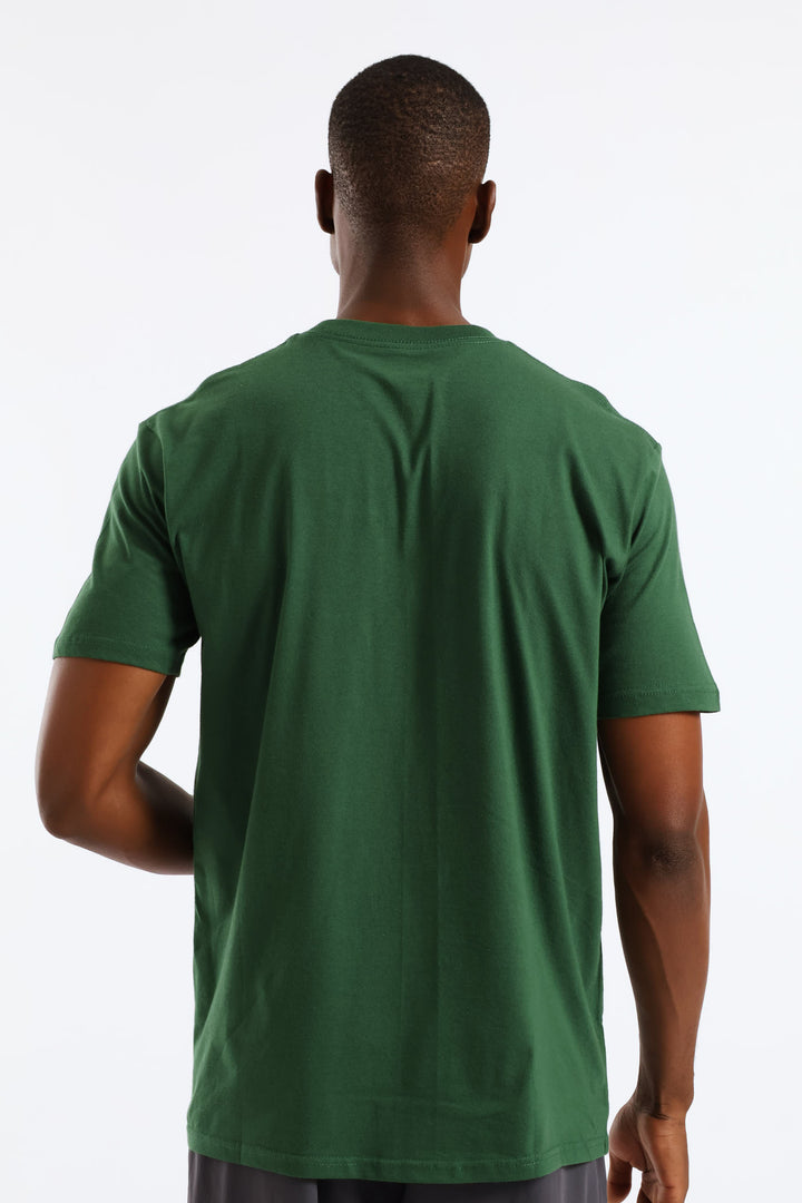 Big Stitch Tee - Green