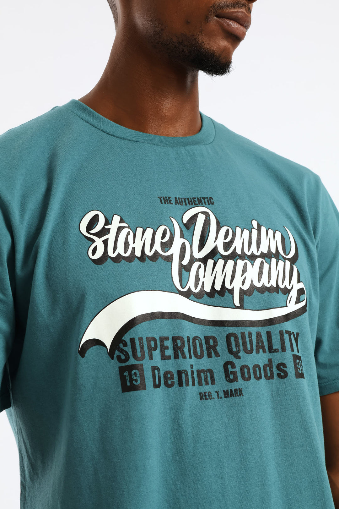 Denim Goods Tee - Teal