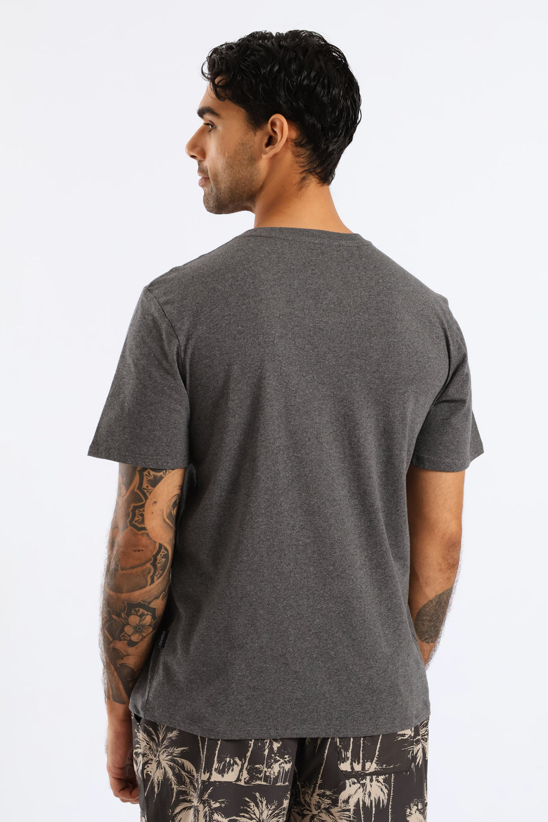 Monster Truck Tee - Charcoal Melange