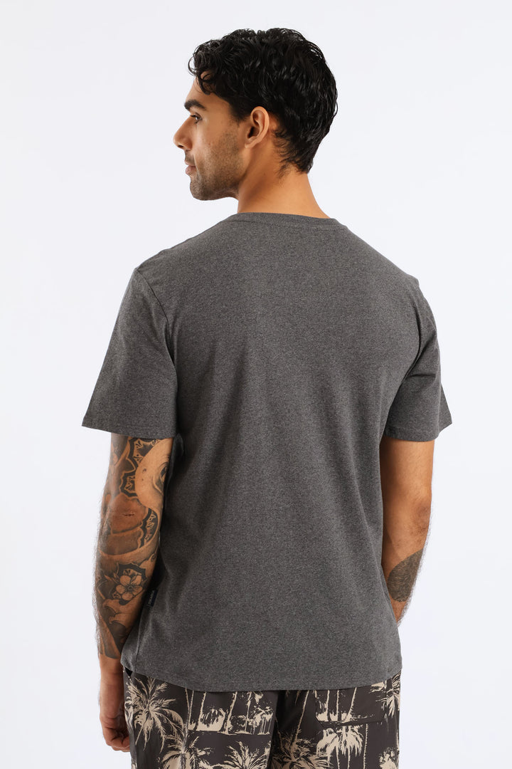 Monster Truck Tee - Charcoal Melange