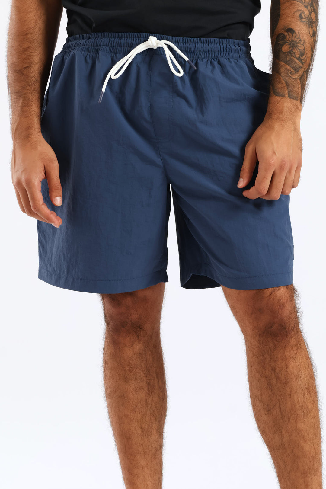 Plain Swim Short - Steel Blue