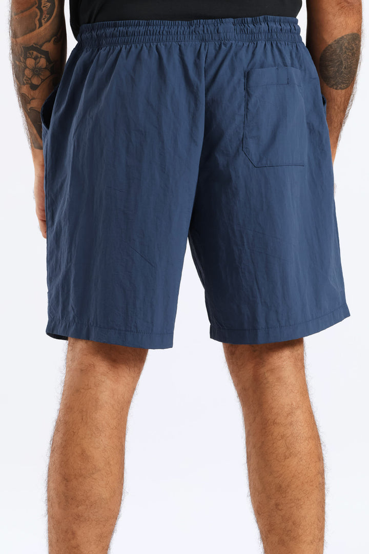 Plain Swim Short - Steel Blue