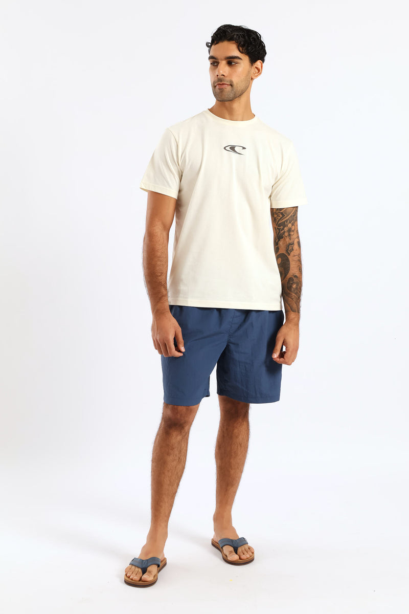 Wave Crest Tee - White