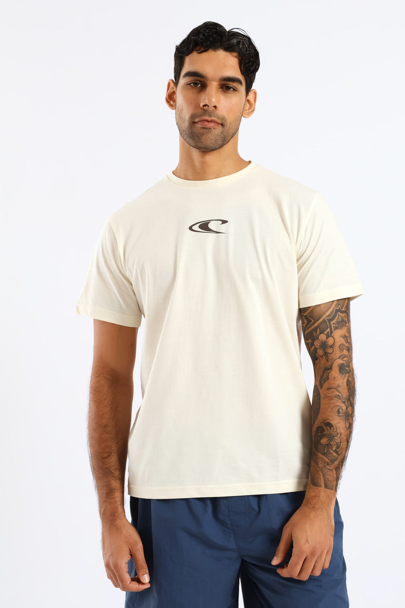 Wave Crest Tee - White