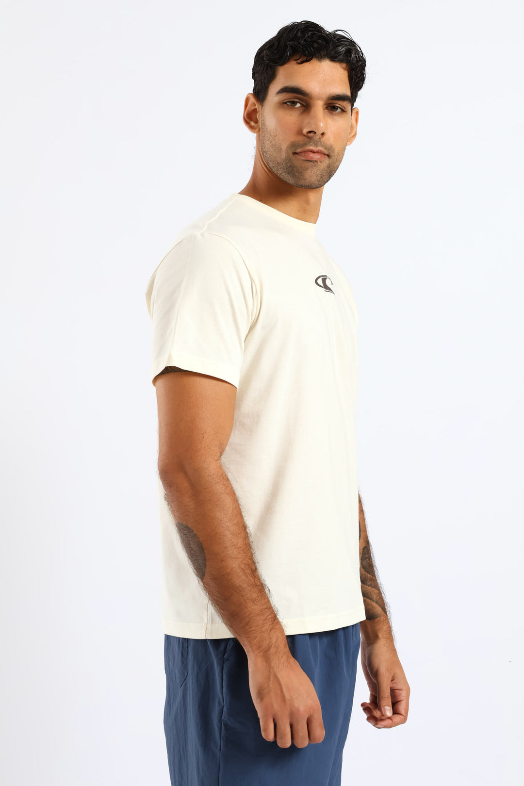 Wave Crest Tee - White