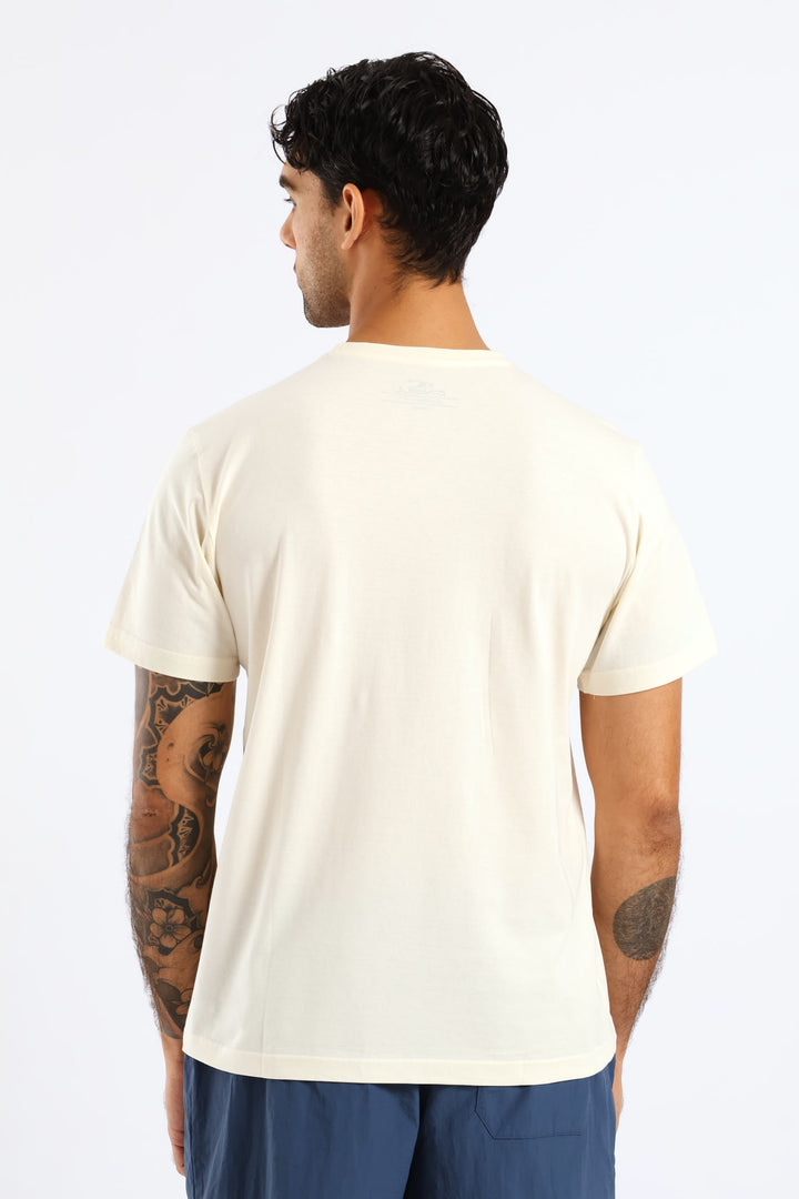 Wave Crest Tee - White