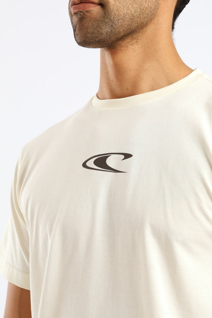 Wave Crest Tee - White