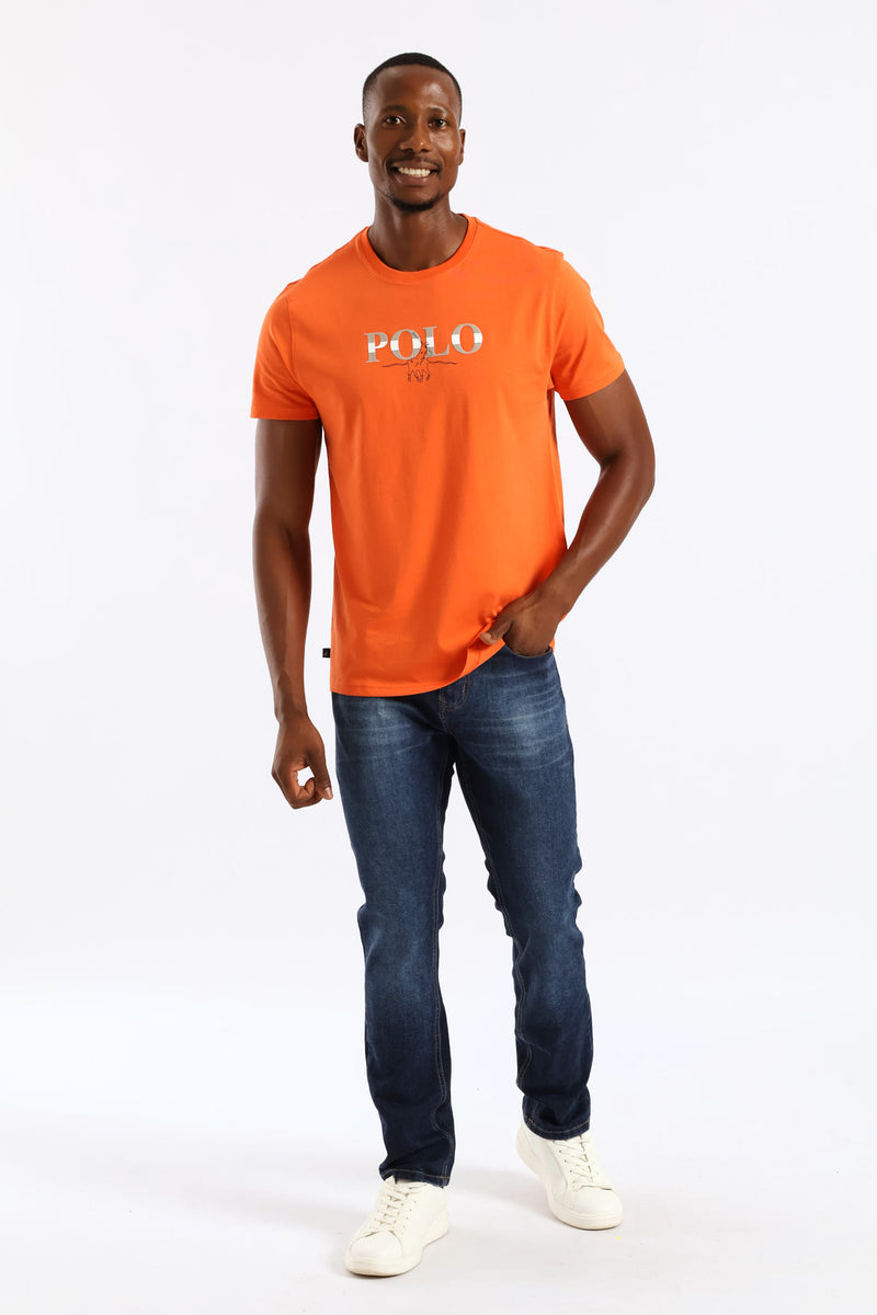 Maxwell Tee - Orange