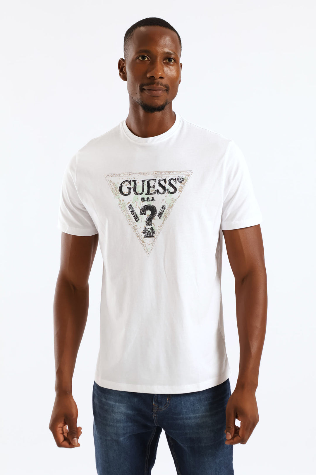 Triangle Tee - White