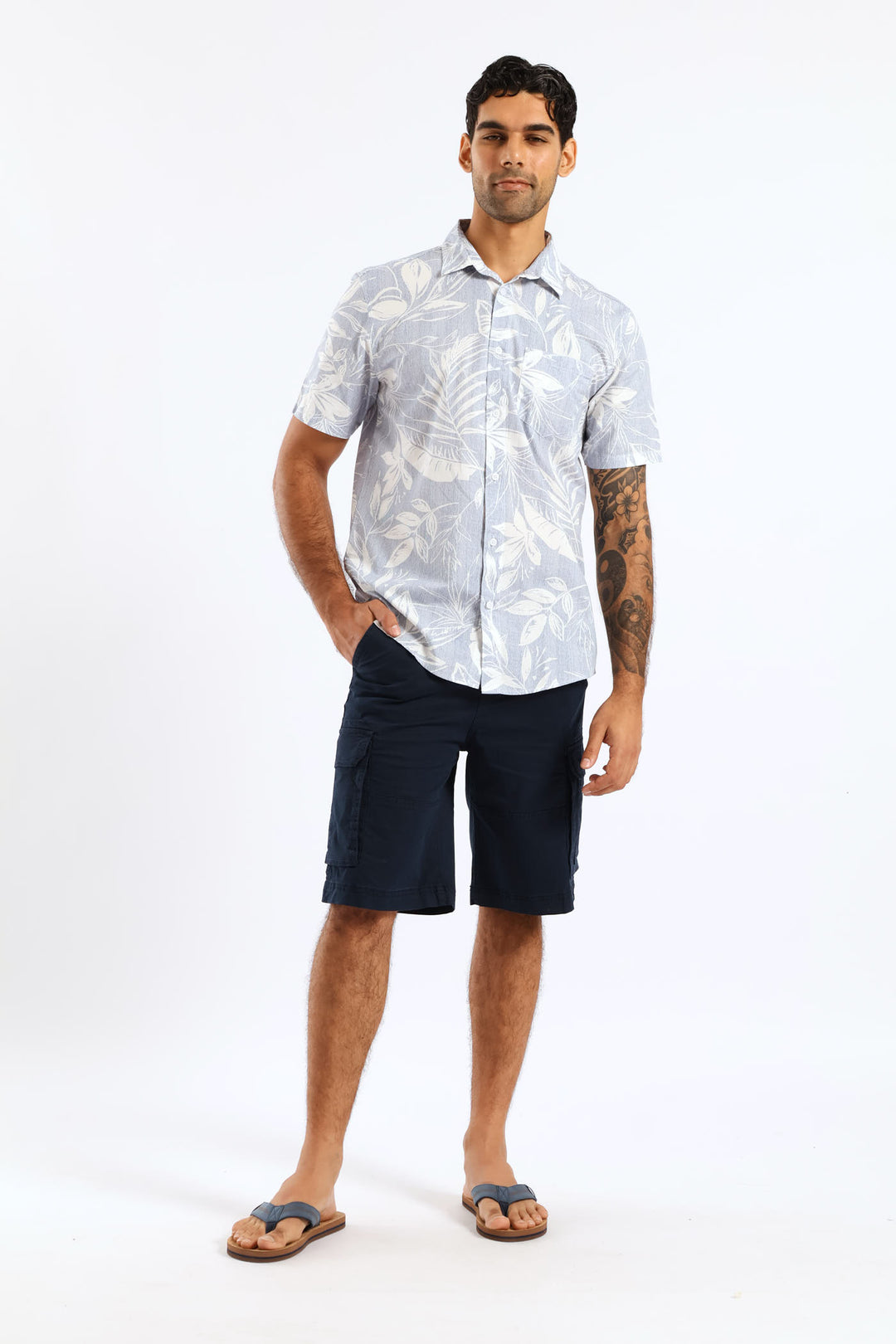 Cargo Bellows Short - Navy