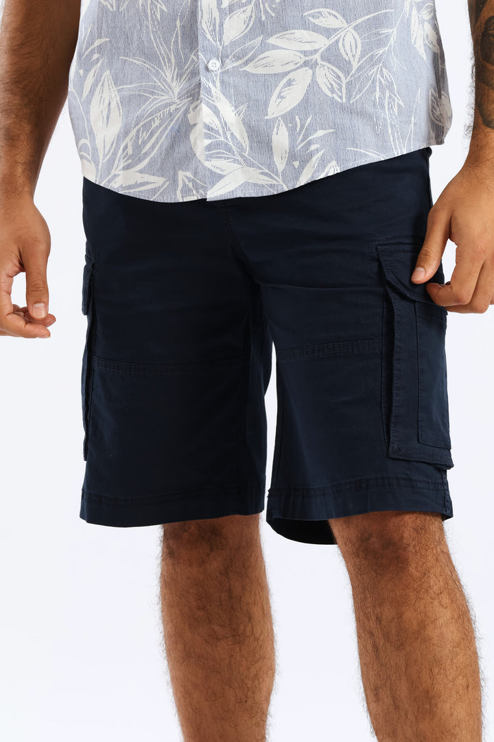Cargo Bellows Short - Navy