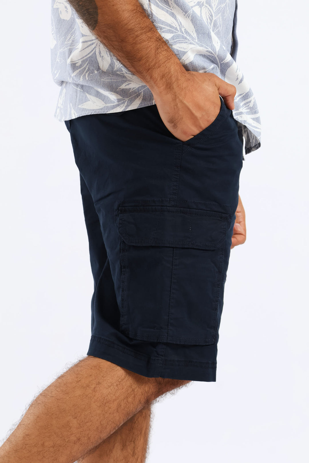 Cargo Bellows Short - Navy