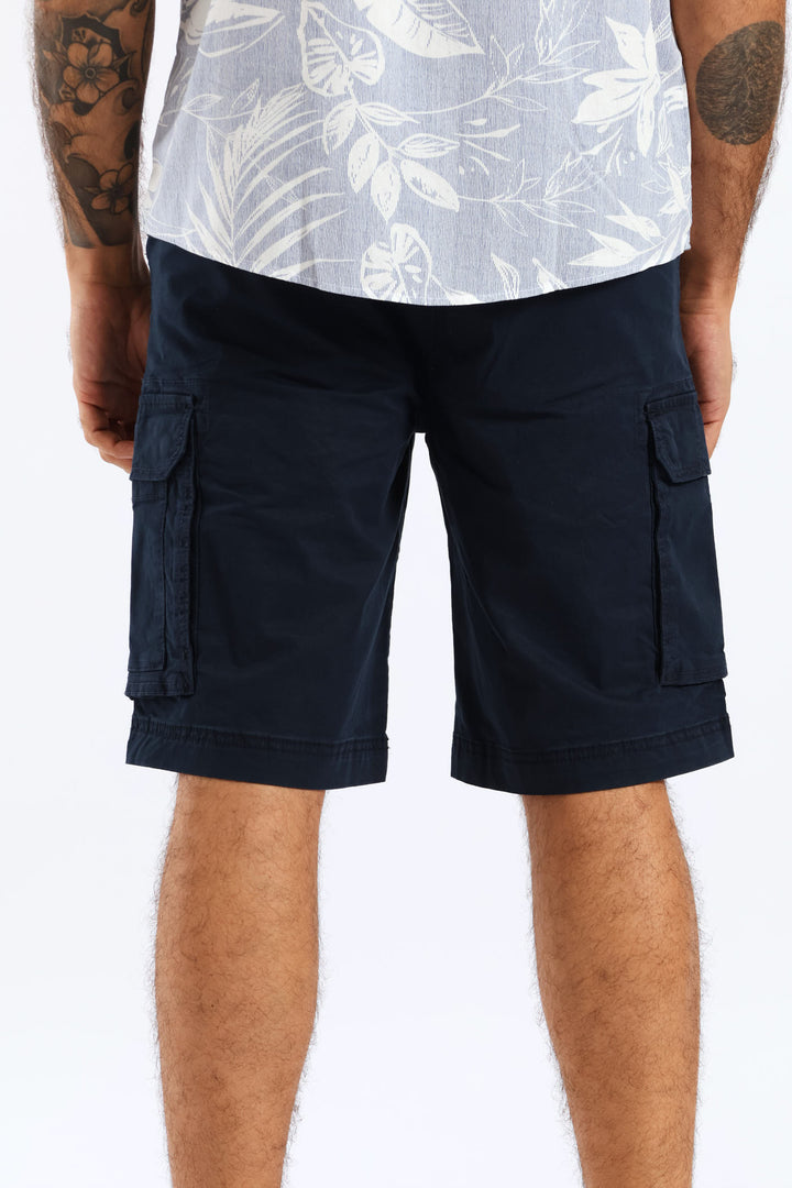 Cargo Bellows Short - Navy