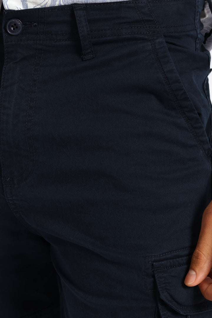 Cargo Bellows Short - Navy