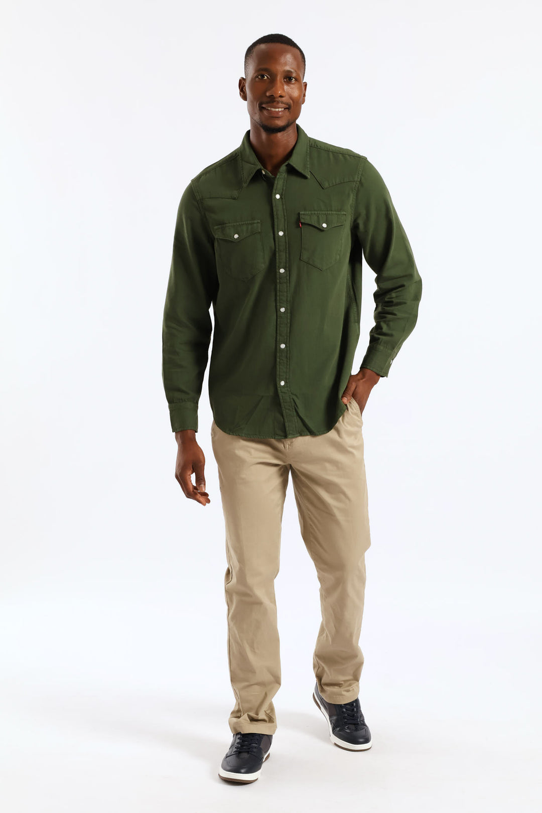 Classic Western Shirt - Green