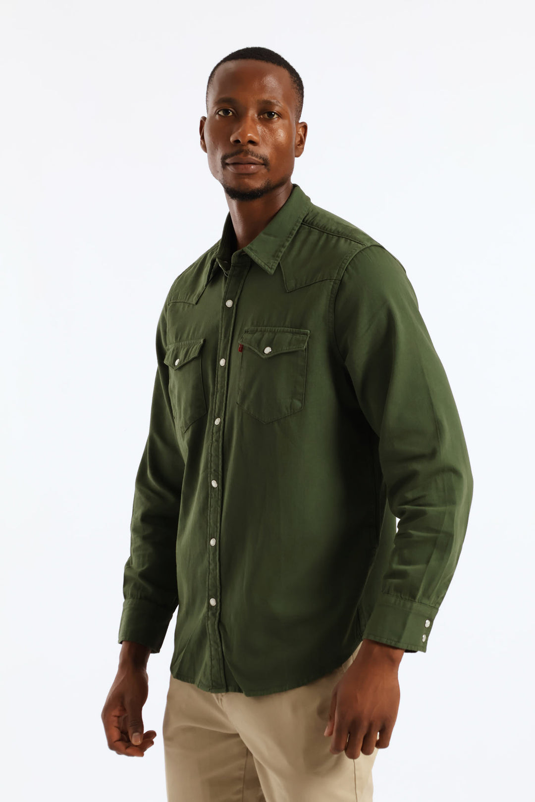 Classic Western Shirt - Green