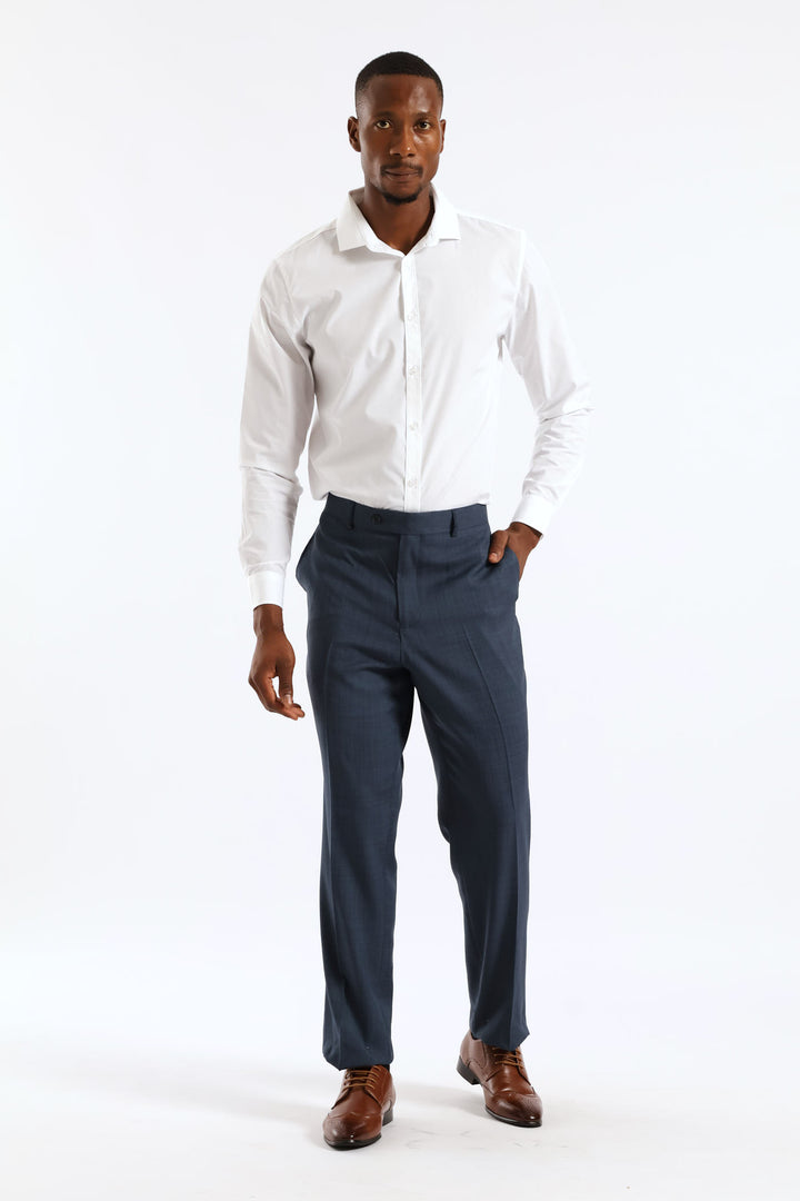Regular Fit Essential Suit Trouser - Petrol