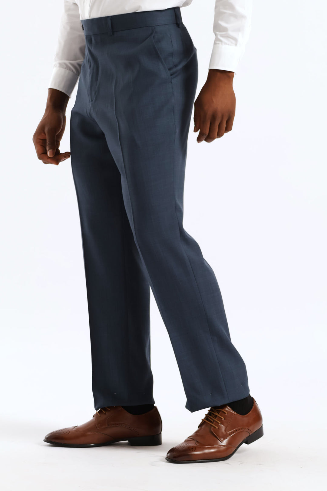 Regular Fit Essential Suit Trouser - Petrol