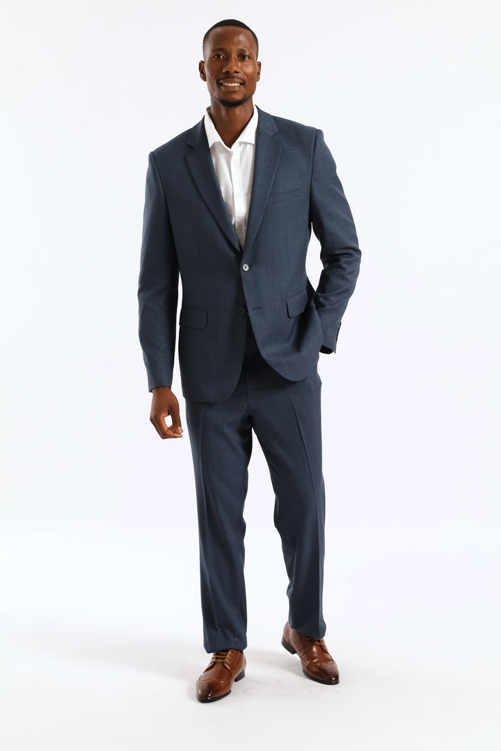 Regular Fit Essential Suit Jacket - Petrol