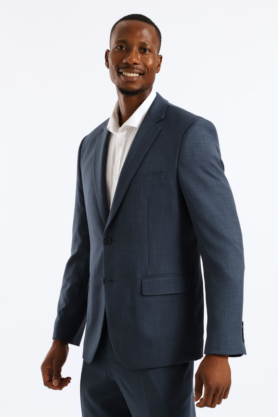 Regular Fit Essential Suit Jacket - Petrol