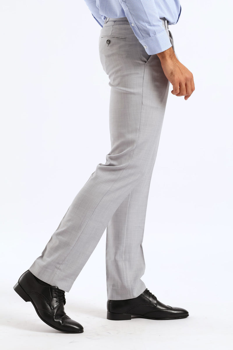 Regular Fit Essential Suit Trouser - Grey