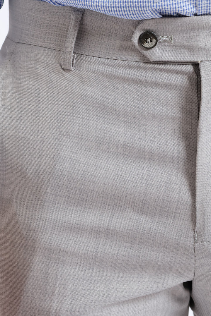 Regular Fit Essential Suit Trouser - Grey