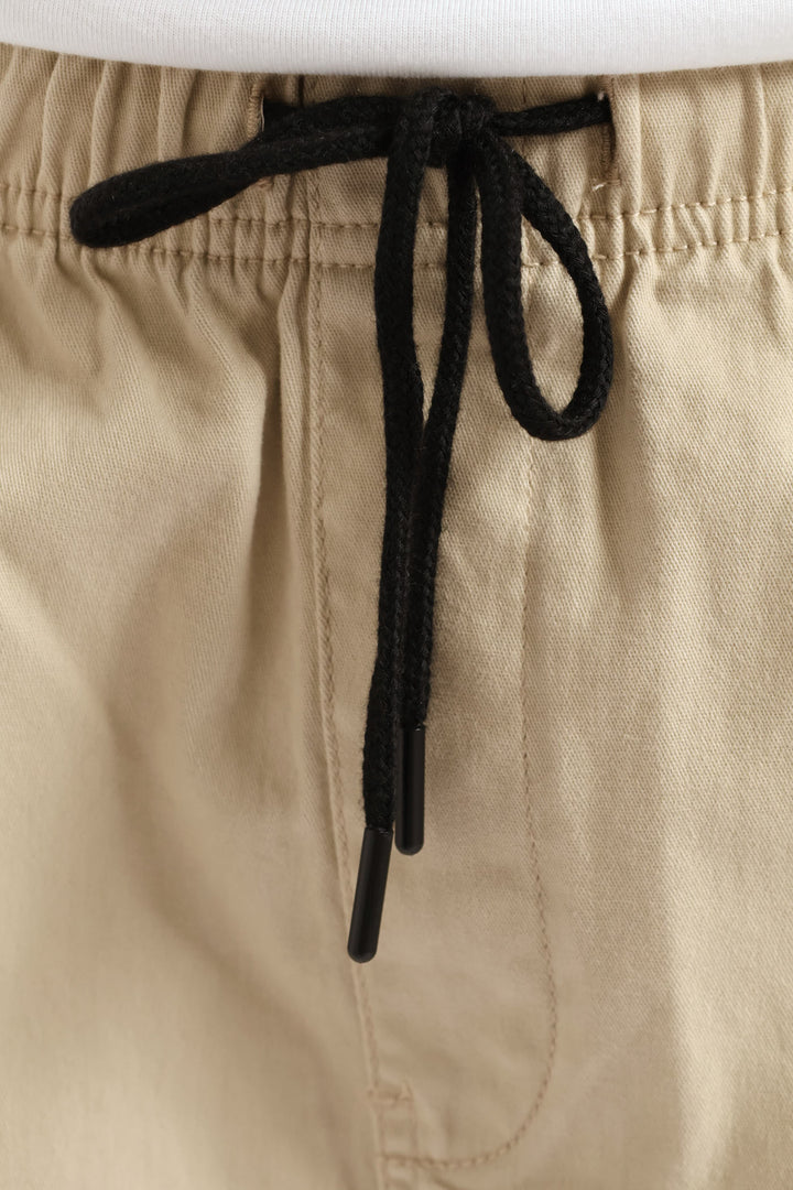 Basic Cargo Shorts - Light Stone