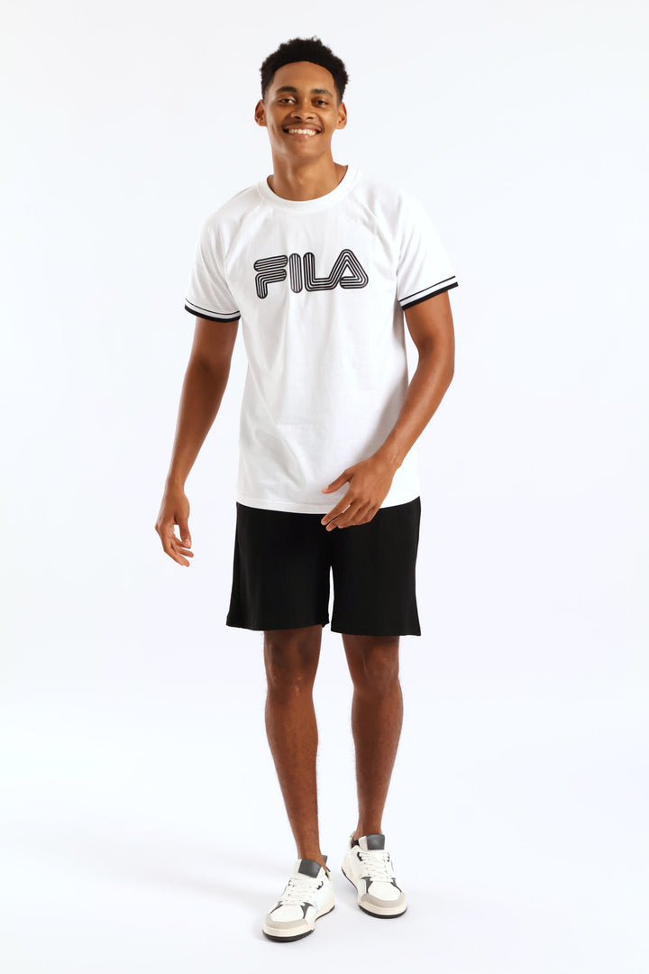 Caleb Waffle Shorts - Black