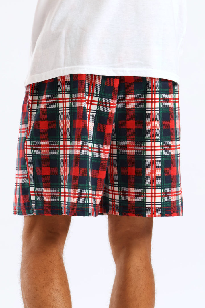 Christmas Shorts - Navy