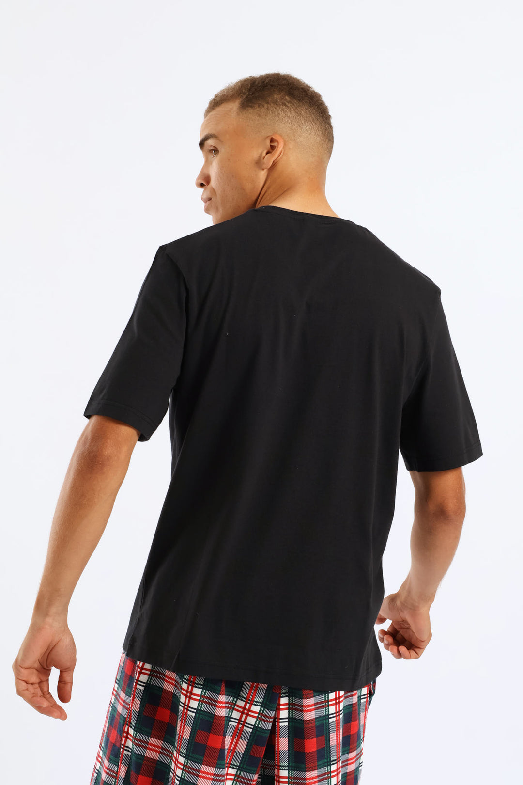 Life Is Simple Slogan Tee - Charcoal