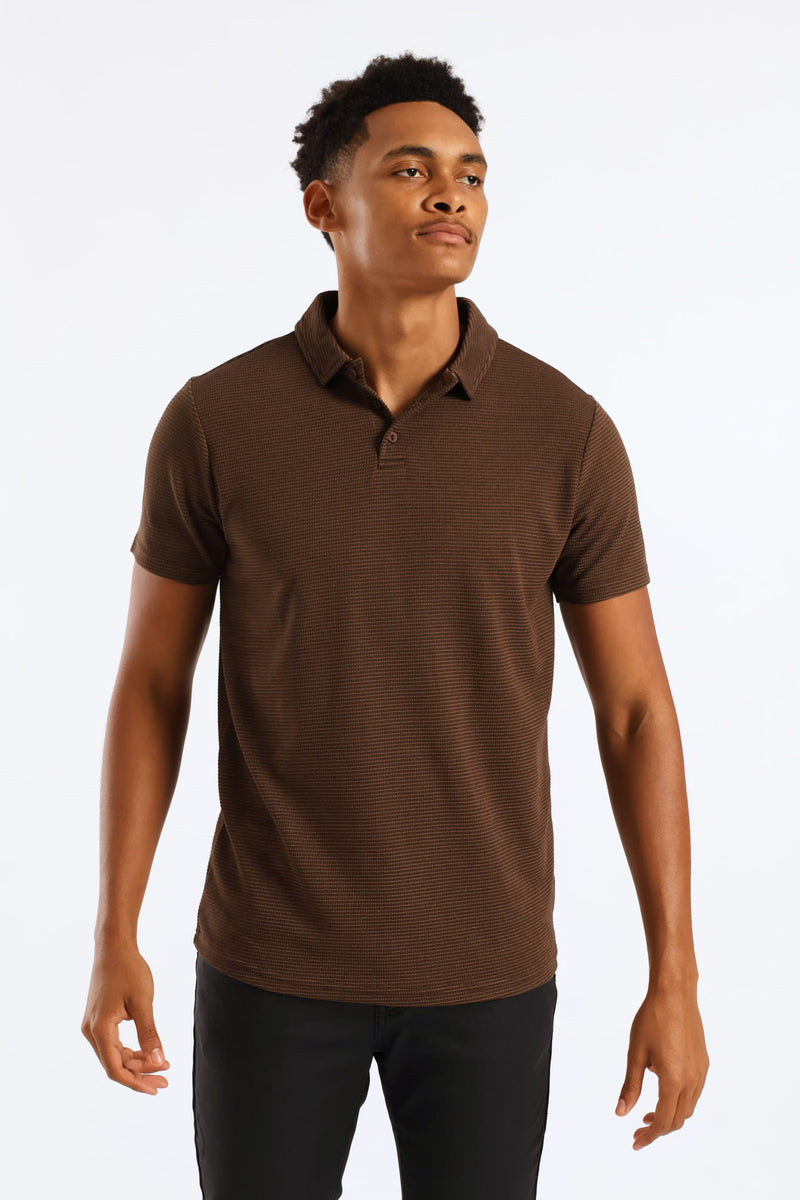 Textured Golfer - Chocolate