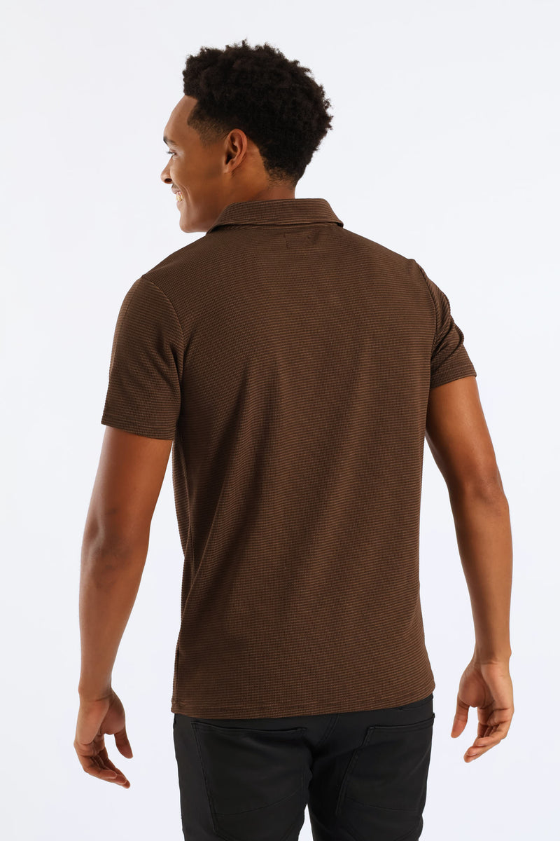 Textured Golfer - Chocolate