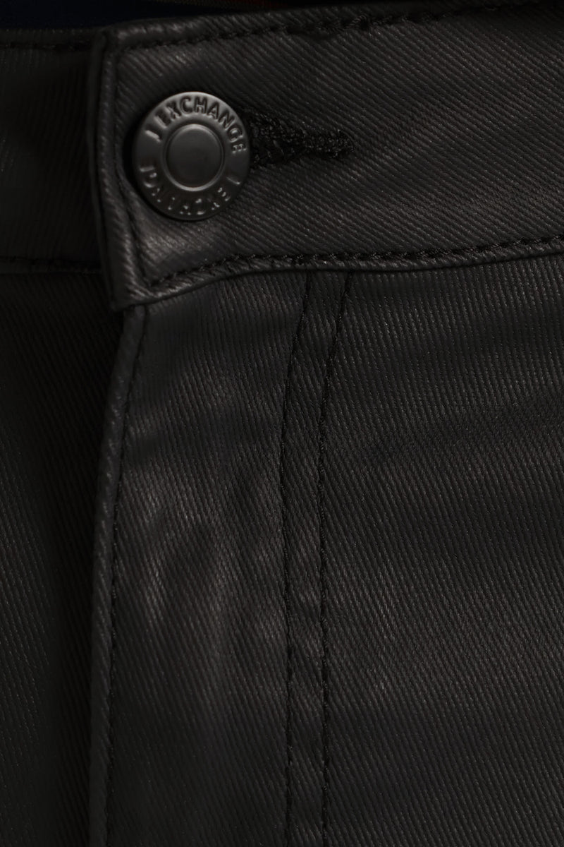 Skinny Wax Denim - Black