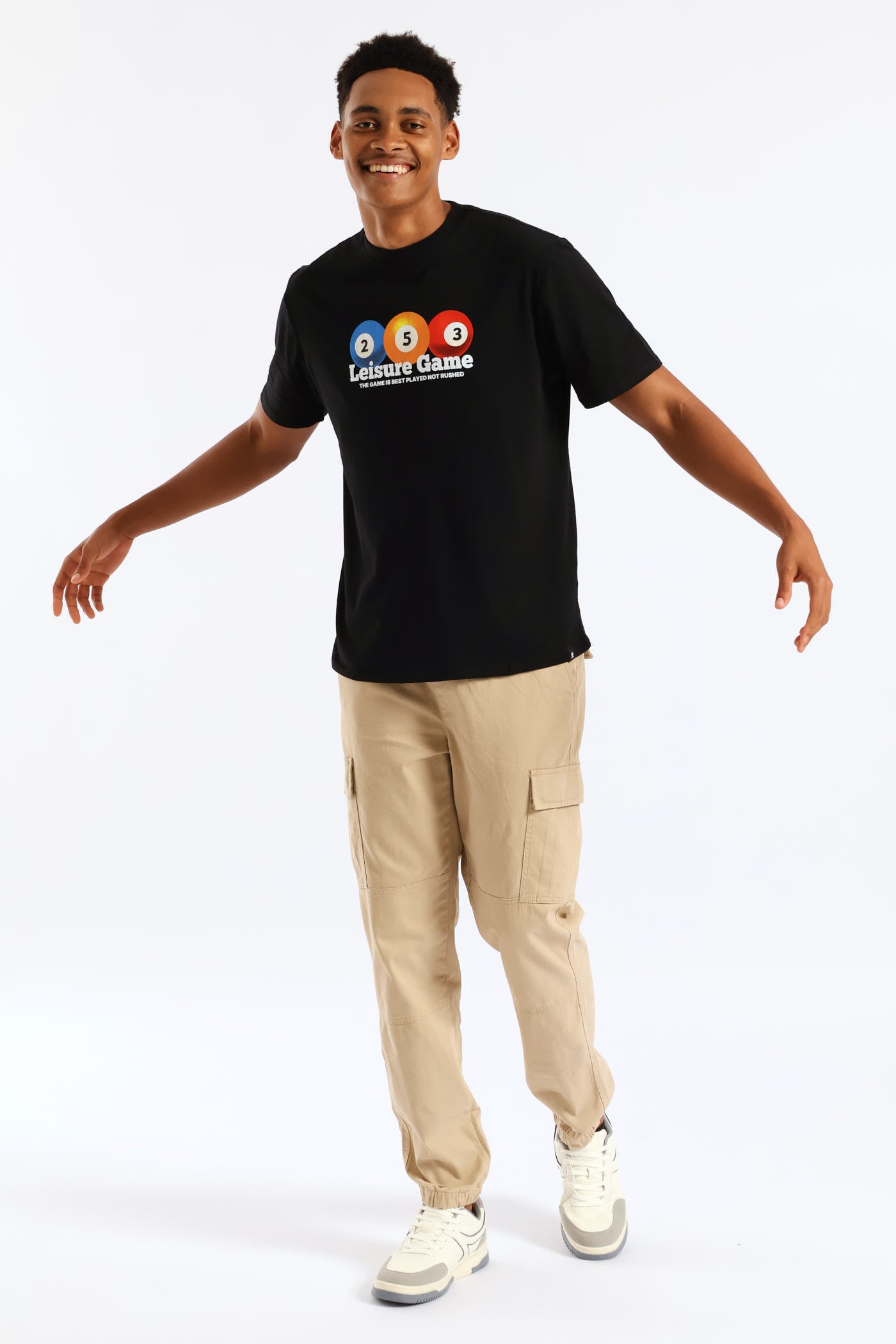 Mens Basic Cargo Pants - Stone – Edgars
