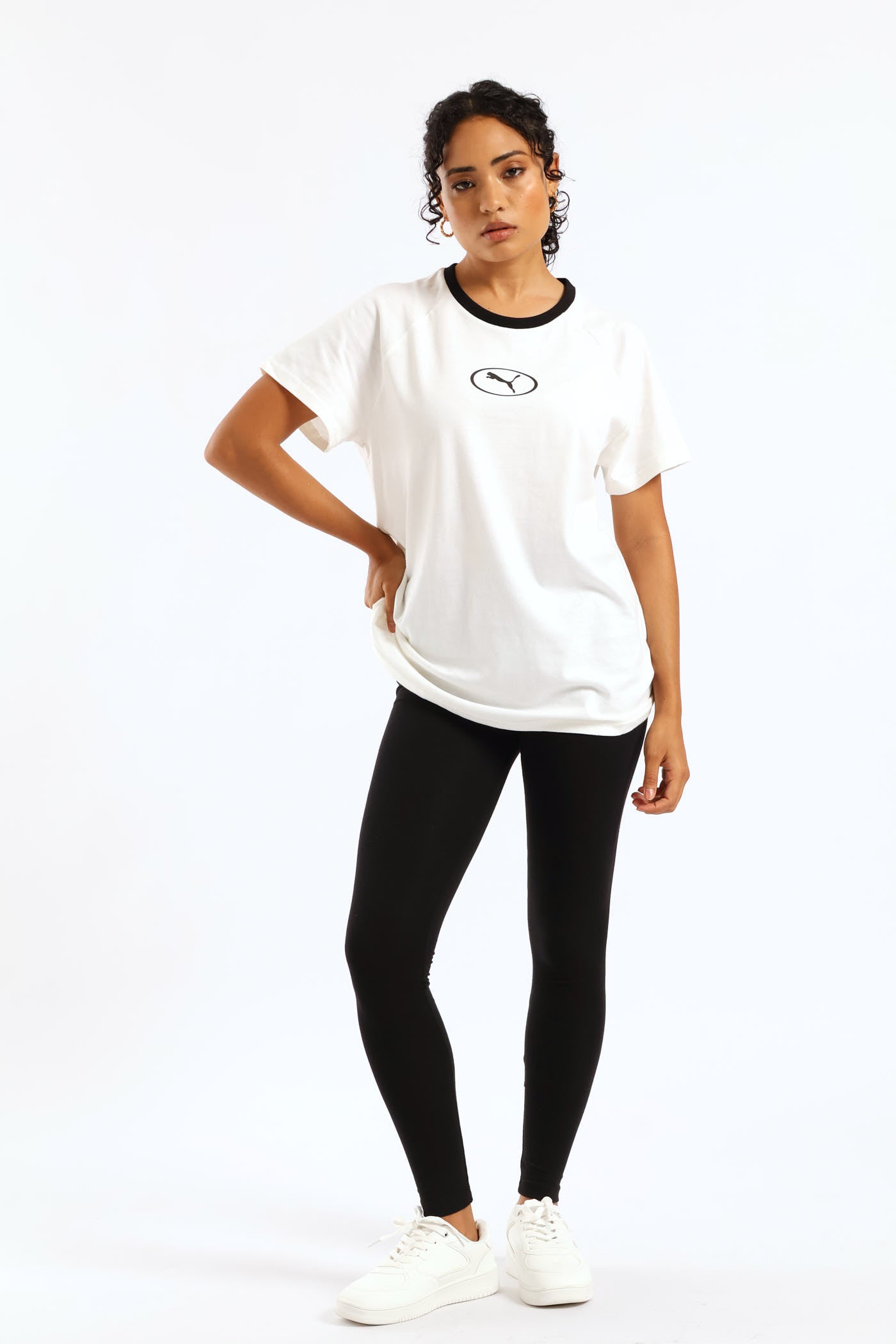 Ladies Sport Graphic Tee - White – Edgars