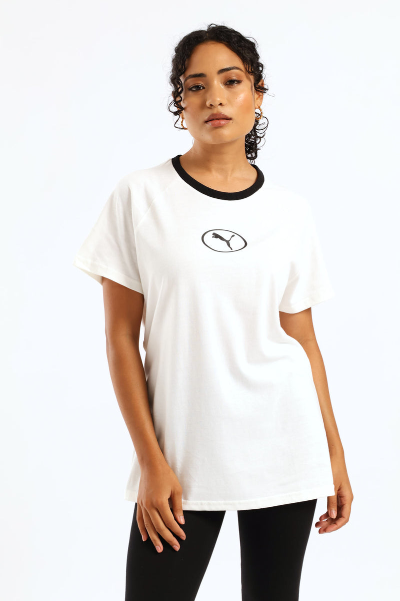 Sport Graphic Tee - White