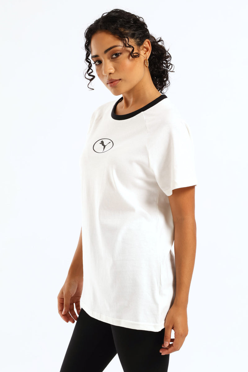 Sport Graphic Tee - White