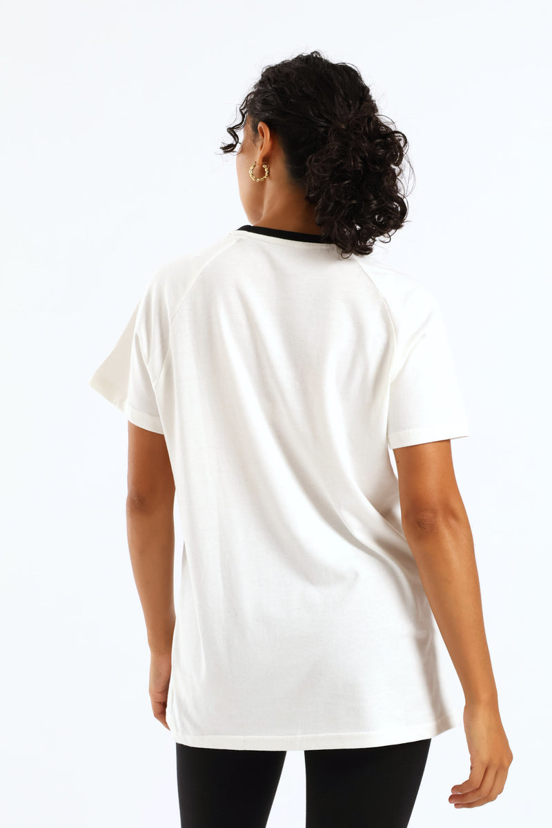 Sport Graphic Tee - White