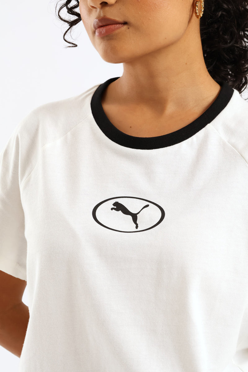 Sport Graphic Tee - White