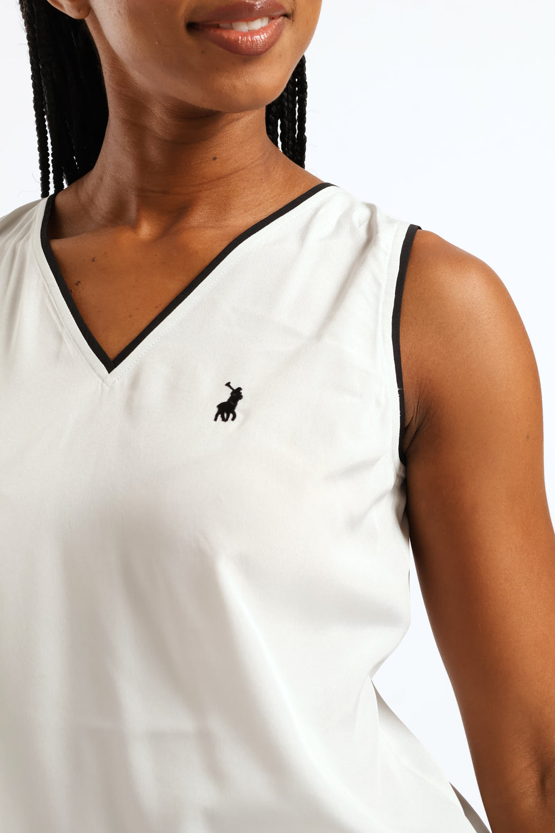 Anna V-Neck Blouse - Sage