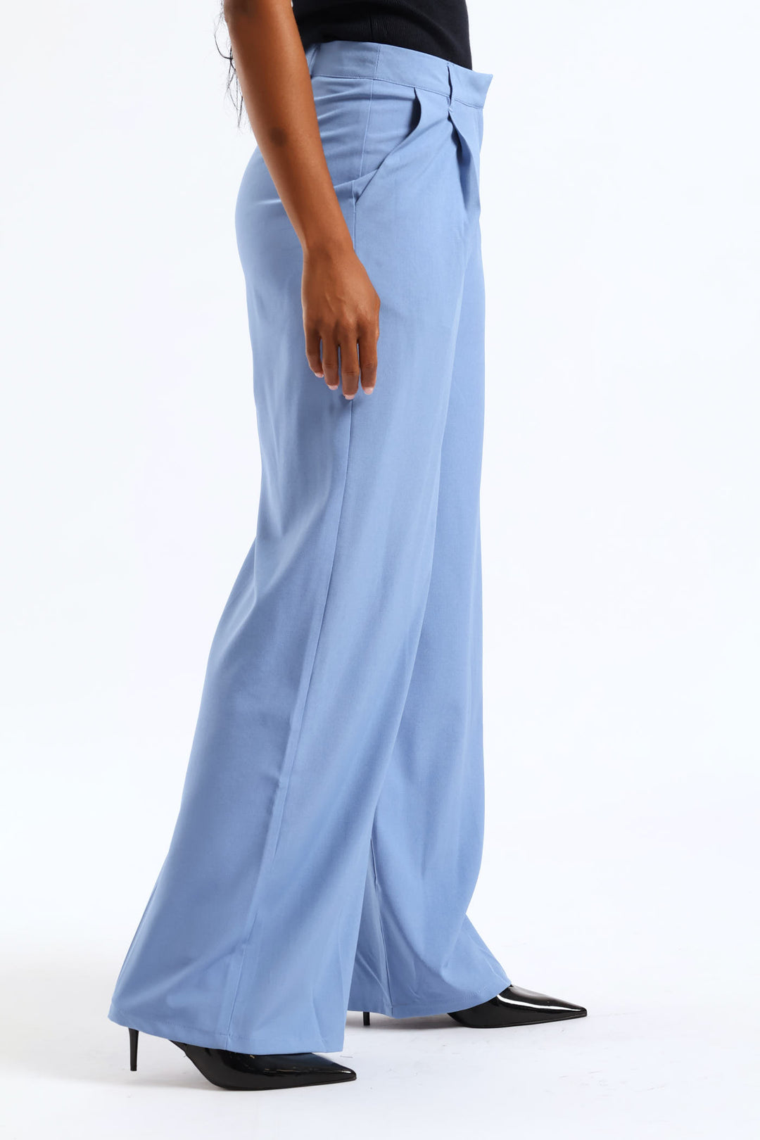 Release Pleat Wide Leg Pant - Blue